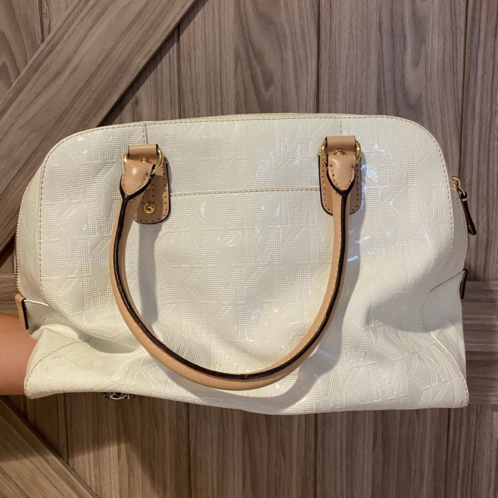 Pure White Michael Kors Purse
